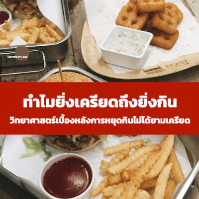 ยิ่งเครียดยิ่งกิน – ยิ่งกินยิ่งเครียด: วิทยาศาสตร์ของการกินไม่หยุดยามเครียด